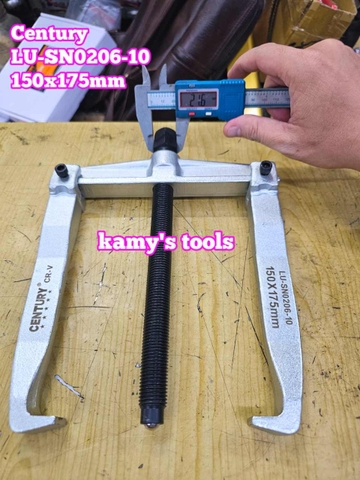 Vam cảo chữ H cảo ngang 2 chấu tháo mở bạc đạn puly 150x175mm Century LU-SN0206-10