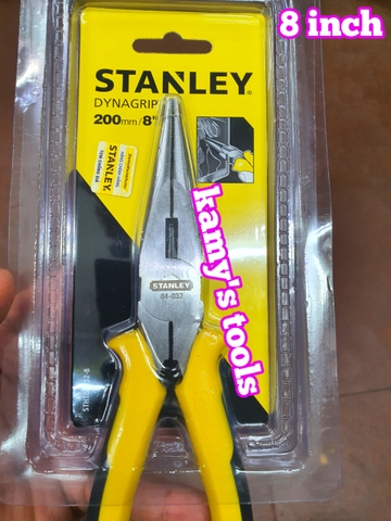 Kìm mỏ nhọn Stanley 8 inch 200mm Stanley 84-032, STHT84032-8, Kềm mỏ nhọn