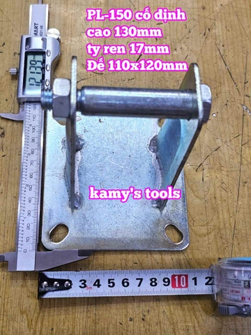 Đế càng cố định và xoay dùng cho bánh xe 150mm PL-150 Kamytools