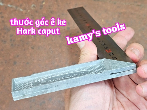 Thước ê ke đo góc vuông 25cm 30cm 50cm Hark Caput 250mm 300mm 500mm