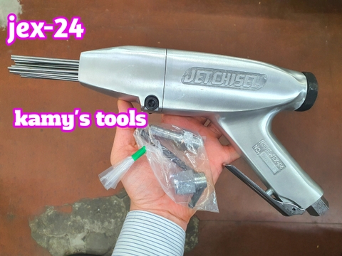 Dụng cụ gỏ rỉ khí nén Jex-24, máy đánh rỉ sét kamytools