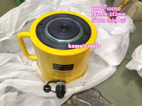 Kích thủy lực 100 tấn TLP hành trình 50mm HHYG-10050 182mm-232mm