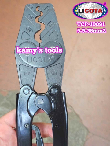 Kìm bấm cos Licota TCP-10081 dài 375mm 5.5-38mm2