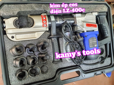 Kìm ép cos thủy lực dùng điện LZ-400C XC TOOLS ép đến 400mm2, máy ép cos bằng điện