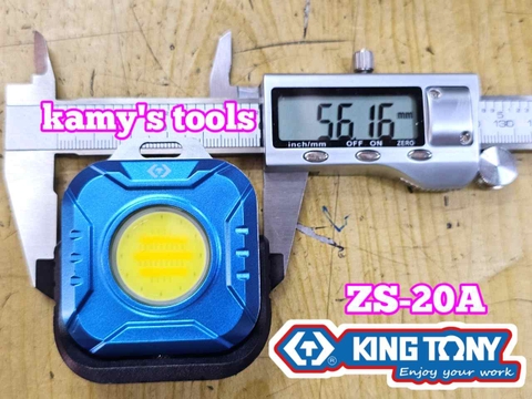 Đèn làm việc mini nhỏ gọn Kingtony ZS20A sạc type C độ sáng max 150 Lumen