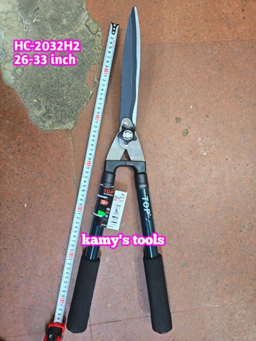 Kéo cắt tỉa hàng rào cán có tăng đơ kéo dài ngắn 26-33 inch Top HC-2032H2