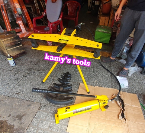 Máy uốn ống thủy lực bơm rời 13 tấn HHW-2F 21mm-60mm TLP (giá chưa bao gồm bơm)