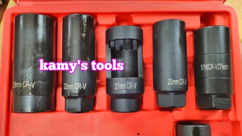 Bộ dụng cụ tuýp tháo mở cảm biến oxy 7 chi tiết