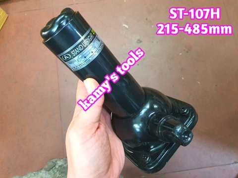ST-107H Bộ kích quay tay 3 khúc con đội nâng gầm xe ô tô Toyota Innova, Fortuner, SUV, bán tải Stand Upright 215-485mm