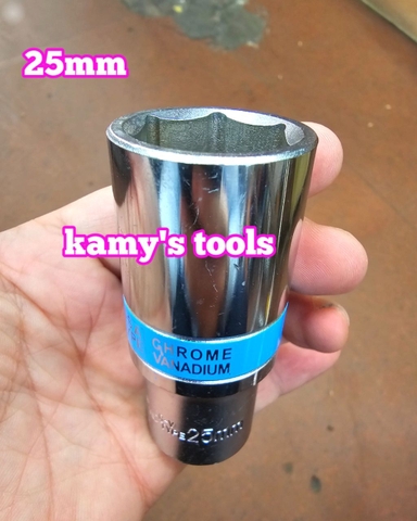 Tuýp 1/2 inch trắng dài Luxtop 25mm 26mm 28mm 29mm