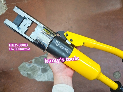 Kìm ép cos thủy lực TLP HHY-300B 12 tấn 16-300mm2 có van an toàn