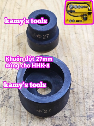 Khuôn đột lỗ tôn dùng cho bộ đột lỗ tôn thủy lực TLP HHK-8 size 22mm 27mm 34mm 43mm 49mm 60mm