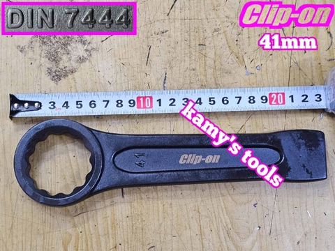 Cờ lê vòng đóng 41mm DIN7444 Clip-On CLO-22041