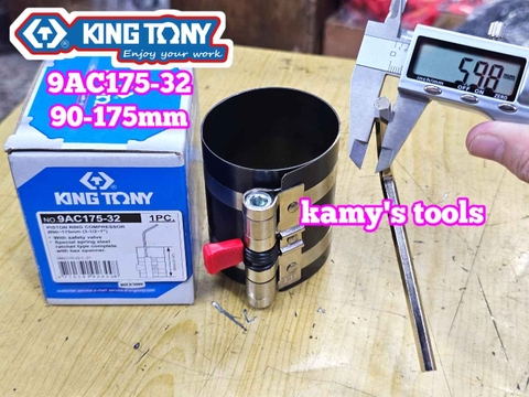Cảo vô bạc xéc măng ép piston Kingtony 9AC175-32 cao 80mm mở 90-175mm