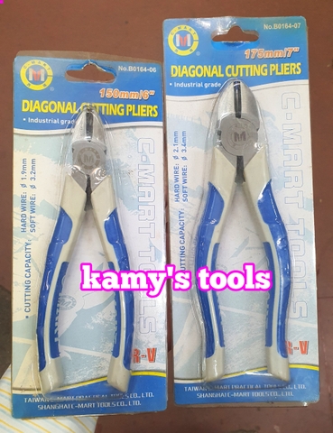 Kìm cắt 6 inch B0164-06 7 inch B0164-07 C-mart, kìm cắt Cmart