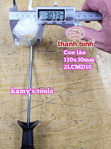 Cọ lăn sơn chỉ mini Thanh Bình Decor Line 110x30mm 2LCMD10