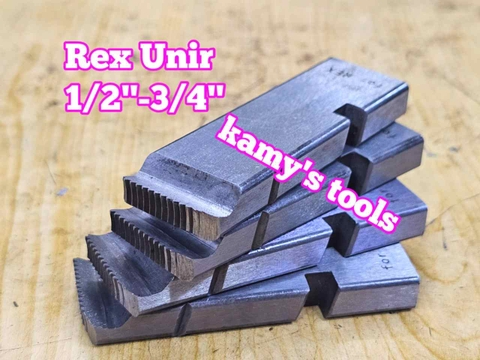 1/2-3/4 inch Dao tiện ren ống Rex hiệu Unir BSPT bản dao 27mm WTUR-1234