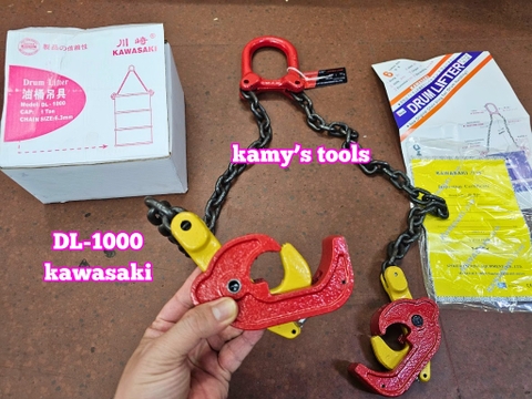 Bộ Xích Móc Cẩu Thùng Phuy 1 Tấn DL-1000 Kawasaki