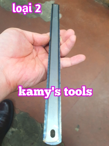 Lưỡi Cưa Sắt 2 Mặt Dài 312mm