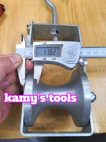 Puly Nhôm Kéo Cáp Dài 410mm, Ròng Rọc Nhôm