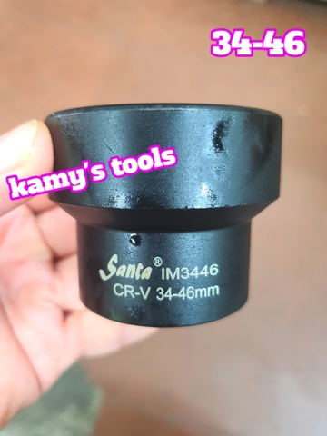 Đầu tuýp khẩu 2 đầu 39mm 41mm và 34mm 46mm lỗ vuông 1/2 inch thép đen cao cấp