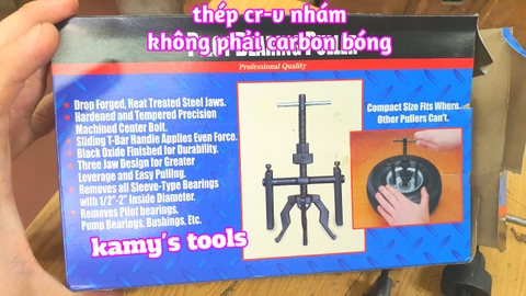 Cảo 3 Chấu Bạc Đạn Trong Wetools 13mm-51mm