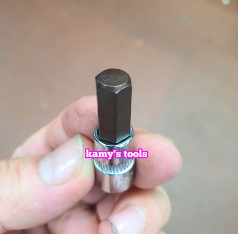 Tuýp lú đầu Lục Giác 1/4 inch Kingtony dài 37mm H3 H4 H5 H6 H7 H8 H10 203503 203504 203505 203506 203507 203508 203510