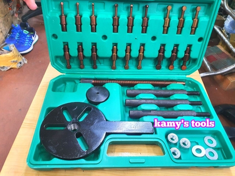 Bộ vam cảo bạc đạn trong 3 chấu đa năng, dụng cụ kéo bạc đạn trong Trigoldte