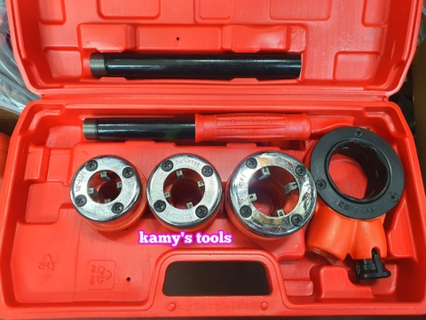 Dụng Cụ Tiện Ren Ống Bằng Tay 21mm-27mm-34mm (Bộ Tiện Ren Ống Bằng Tay)