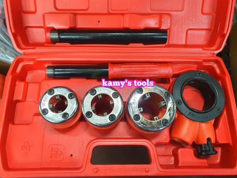 Dụng Cụ Tiện Ren Ống Bằng Tay 21mm-27mm-34mm (Bộ Tiện Ren Ống Bằng Tay)
