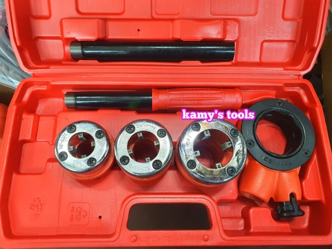 Dụng Cụ Tiện Ren Ống Bằng Tay 21mm-27mm-34mm (Bộ Tiện Ren Ống Bằng Tay)