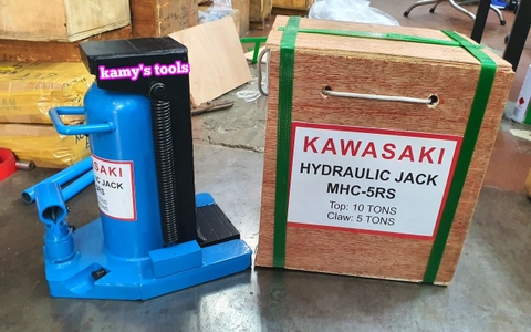 Đội móc 5 tấn đội đầu 10 tấn kích móc MHC-5RS Kawasaki, kích chân