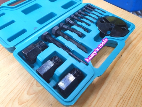 Dụng cụ tháo mặt hít lốc điều hòa ô tô 14 chi tiết, vam cảo mặt hít điều hòa