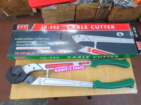 Kìm cắt cáp cơ 325mm2 LK-325 OPT đồng nhôm đường kính 30mm cao cấp