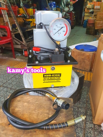 Bơm điện thủy lực TLP HHB-630A 0.75kw áp lực 70mpa công tắc gạt tay