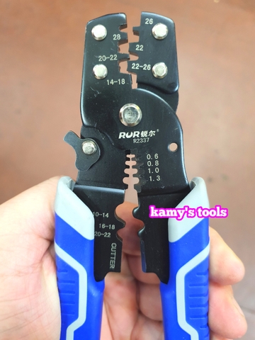 Kìm bấm cos tuốt dây đa năng 8 inch 200mm R2337 Rur tools