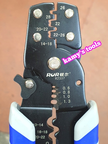Kìm bấm cos tuốt dây đa năng 8 inch 200mm R2337 Rur tools