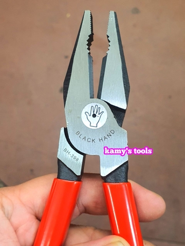 KÌM ĐIỆN BLACK HAND 225MM BH-398 9 INCH (KỀM ĐIỆN, KIỀM ĐIỆN)