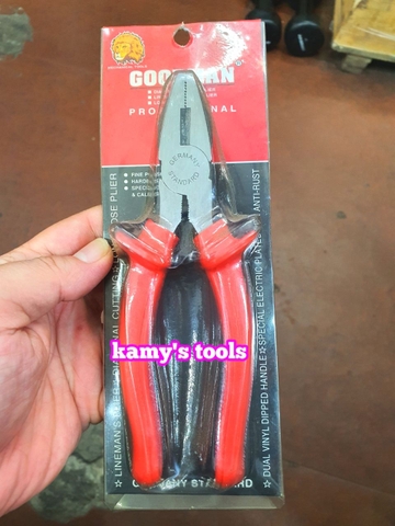 Kìm Điện Kìm Cắt Kìm Nhọn Goodman 6 Inch Và 8 Inch bán lẻ từng cái