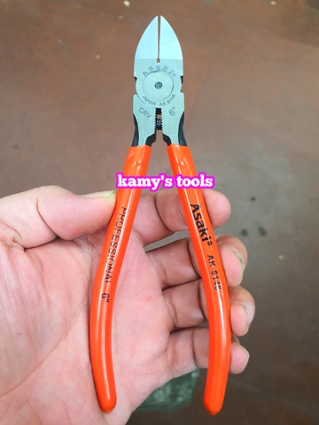 Kìm Cắt Asaki 5” Ak-8147 125mm 6” Ak-8148 150mm (Kiềm Cắt, Kềm Cắt)