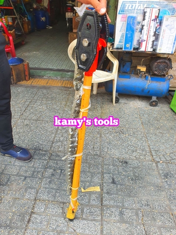 Cờ Lê Xích mở ống 200mm Cán Dài 48 inch 1110mm Xích Dài 960mm