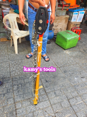 Cờ Lê Xích mở ống 200mm Cán Dài 48 inch 1110mm Xích Dài 960mm