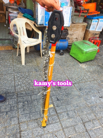 Cờ Lê Xích mở ống 200mm Cán Dài 48 inch 1110mm Xích Dài 960mm