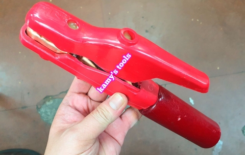 Kìm hàn cán gỗ 600a LS-600A và kìm kẹp mát mass 300a