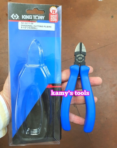 Kìm Cắt Kingtony 6.5” 6211-06, Kiềm Cắt, Kềm Cắt