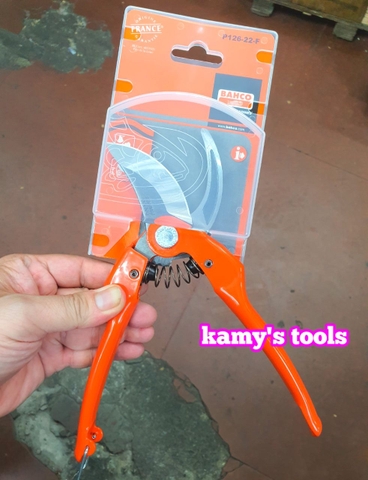 KÉO CẮT CÀNH BAHCO P126-22-F SẢN XUẤT TẠI PHÁP (KÌM CẮT CÀNH, KIỀM CẮT CÀNH, KỀM CẮT CÀNH)