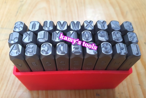 Bộ Đóng Chữ Xuôi Top YC-601 2mm 3mm 4mm 5mm 6mm