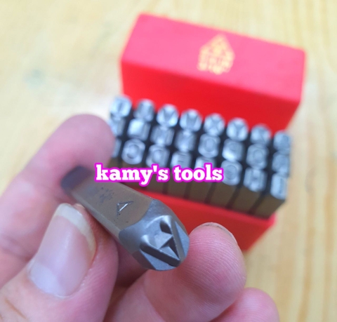 Bộ Đóng Chữ Xuôi Top YC-601 2mm 3mm 4mm 5mm 6mm