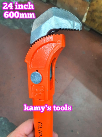 Mỏ Lết Răng Kẹp Nhanh Clip On Dài 450mm 600mm (Mỏ Lết Răng Đa Năng)