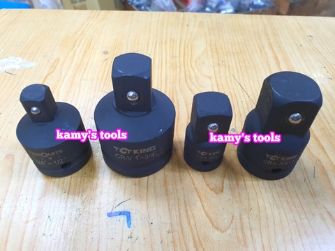 Đầu chuyển, đầu biến khẩu 1 ra 3/4, 3/4 ra 1, 1/2 ra 3/4 thép đen cao cấp